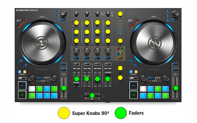 Chroma Caps NI Traktor Kontrol S3 - VHE Shop