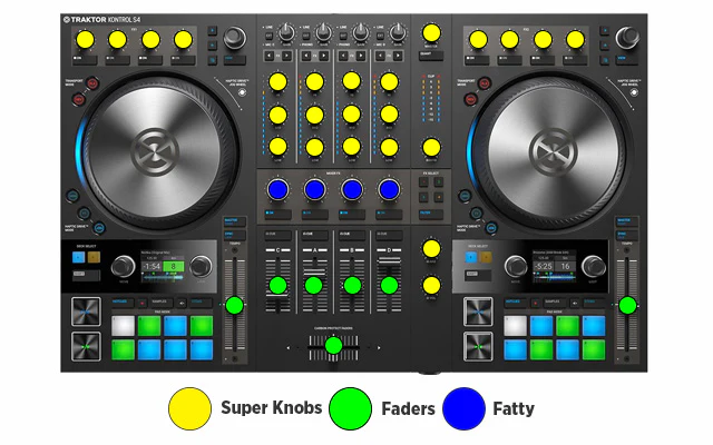 Chroma Caps NI Traktor Kontrol S4 Mk3 - VHE Shop